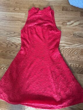 Guess High-Neck Sleeveless Midi Dress Size Small